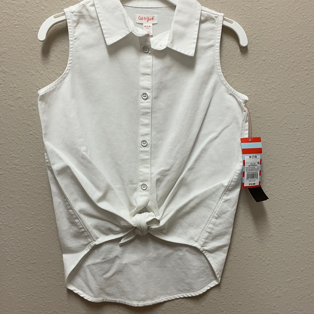 Cat and Jack NWT girls top size 7/8